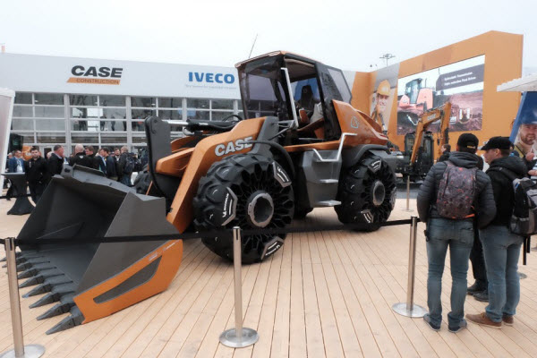 Mascus na Bauma 2019. Project TETRA da Case Construction