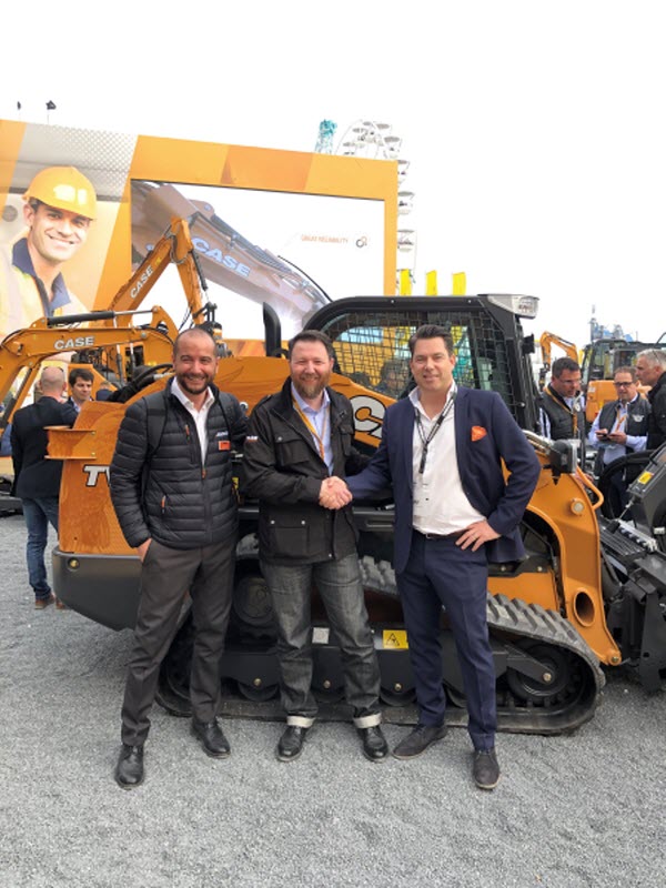 Mascus at BAUMA 2019, Case Construction stand