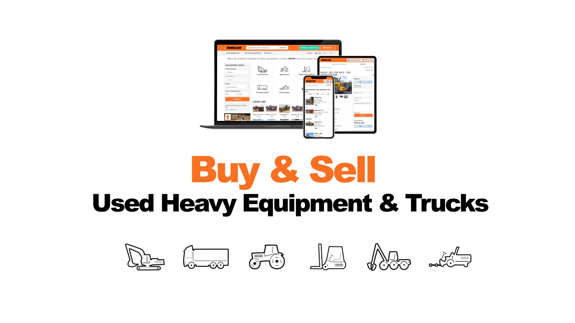 Mascus – Buy & Sell Used Heavy Equipment & Trucks
